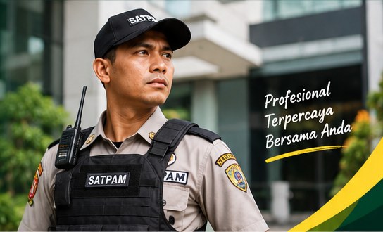 Petugas keamanan profesional untuk layanan outsourcing